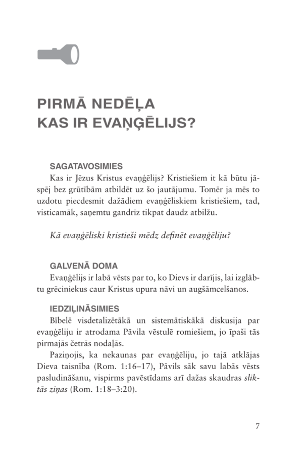Dieva labā vēsts - evaņģēlijs (Bībeles studiju materiāls) - Image 3