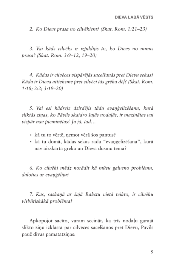 Dieva labā vēsts - evaņģēlijs (Bībeles studiju materiāls) - Image 5