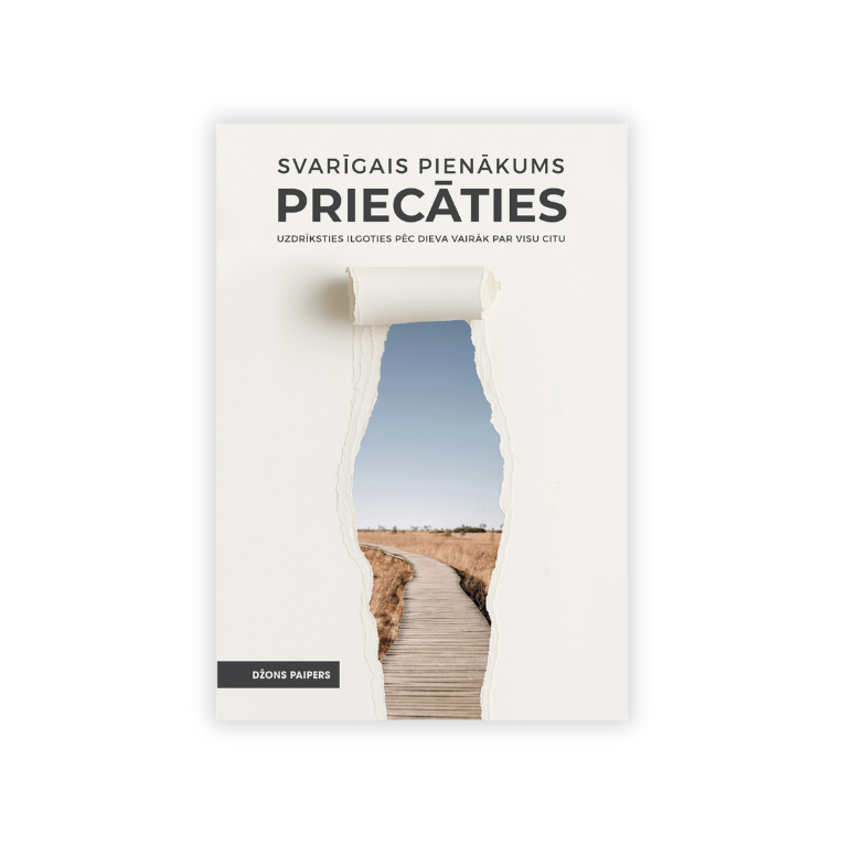 Svarīgais pienākums priecāties