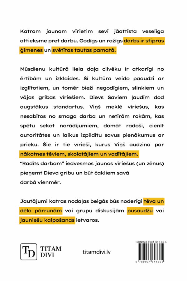 Radīts darbam: Praktiski padomi jauniem vīriešiem - Image 2