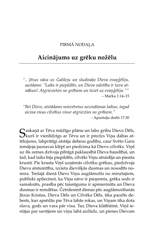 Evaņģēlija aicinājums un patiesa atgriešanās - Image 4