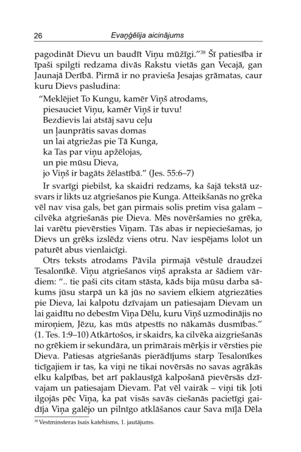 Evaņģēlija aicinājums un patiesa atgriešanās - Image 21